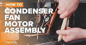 The ultimate guide to replacing GE refrigerator part # WR60X23363 Condenser Fan Motor Assembly