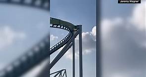 2nd break found on Carowinds roller coaster the Fury 325