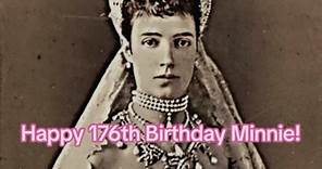 #CapCut Born Marie Sophie Frederikke Dagmar on 26 November 1847, she was known as Minnie to her family and Princess Dagmar to the public. Minnie married her beloved Sasha, the future Tsar Alexander III in 1866 and took the name Maria Fyodorovna. She had six children, including the last Tsar of Russia, Nicholas III, and was Tsarina from 1881 to 1894. Minnie never got over the fact that her son and his family were killed in the Russian revolution. She was always hopeful they had escaped. Minnie di