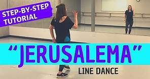 "JERUSALEMA" DANCE | Master KG (BEGINNER LINE DANCE TUTORIAL) Back-view, Step-by-Step, and Easy!