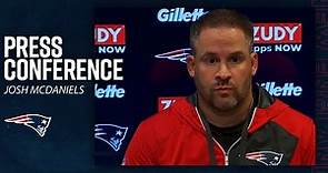 Josh McDaniels: I feel confident about Mac Jones' approach | Press Conference (New England Patriots)