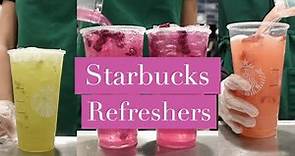 starbucks explained: the refreshers