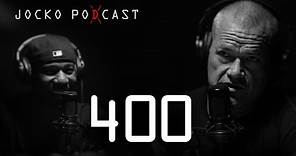 Jocko Podcast 400: Humble Yourself, Work, Strive, and Do It Again. "Transformed", with Remi Adeleke.
