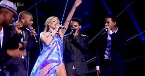 Kylie Minogue & JLS - All The Lovers HD (live in This is JLS, December 2010)