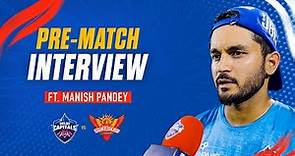 Pre Match Interview ft. Manish Pandey | IPL 2023 | DC v SRH