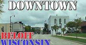 Beloit - Wisconsin - 4K Downtown Drive