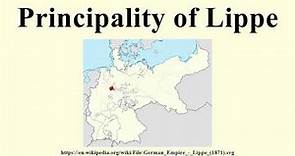 Principality of Lippe