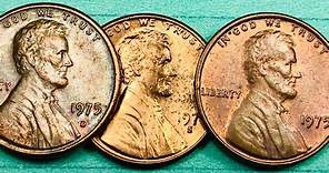 US 1975 Lincoln Penny - Values Up To $10,000 - United States One Cent Coins