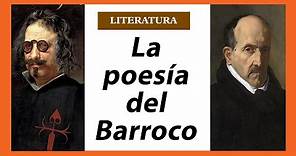 LITERATURA DEL BARROCO. Poesía: Góngora, Quevedo y Lope