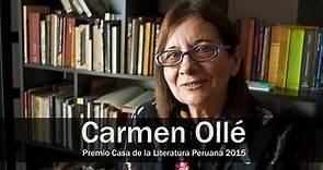 Carmen Ollé: Premio Casa de la Literatura Peruana 2015