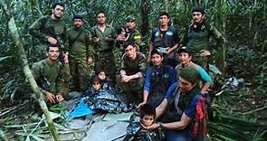 Hallados con vida los cuatro niños perdidos hace 40 días en la selva colombiana del Guaviare
