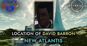 Where is David Barron | New Atlantis Navigator | Starfield