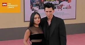 Austin Butler and Vanessa Hudgens outside the Once Upon A Time In Hollywood Premiere