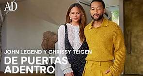 John Legend y Chrissy Teigen nos enseñan su mansión californiana | De puertas adentro | AD España
