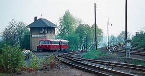 Bahnhof Remscheid-Güldenwerth Historische Super 8 Aufnahmen