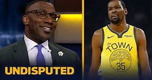 Shannon Sharpe addresses Kevin Durant's Instagram response to his recent comments | NBA | UNDISPUTED