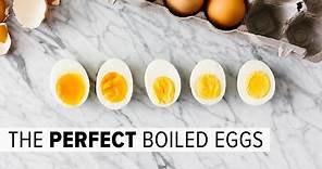 PERFECT BOILED EGGS (EVERY TIME) | hard boiled eggs + soft boiled eggs