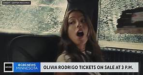 Olivia Rodrigo tickets go on sale Thursday at 3 p.m.