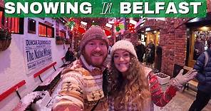 Christmas Market in Belfast (We Can't BELIEVE THIS HAPPEND)