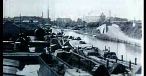 Grand Union Canal in the 1930's. Film 8598