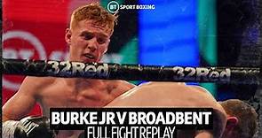 Full fight: Mickey Burke Jr v Tommy Broadbent