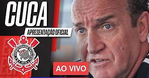 Cuca AO VIVO em apresentação como novo treinador do Corinthians; assista