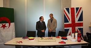 British Embassy Algiers celebrates victory with Adlene Guedioura