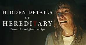 Hereditary | What The Script Teaches Us