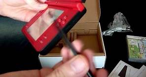Nintendo DSi XL Mario 25th Anniversary Limited Edition unboxing