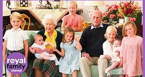 Royal Family Release New Photos of Queen and Duke of Edinburgh with Great-Grandchildren
