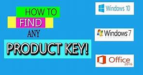 How to Find Your Windows 7 Product Key Easy