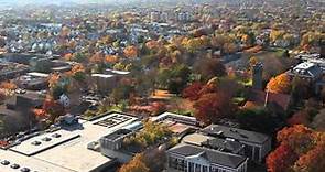 Tufts University Autumn Aerial Views - Medford/Somerville Campus