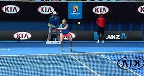 Yvonne Meusberger v Casey Dellacqua highlights (1R) - Australian Open 2015