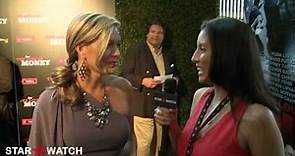 Leilani Sarelle red carpet interview at "For the Love of Money" premiere