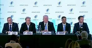 We’re LIVE for the Rugby World Cup 2023 host selection announcement #RWC2023