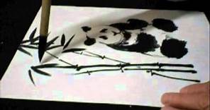 Panda Ink Painting Demo