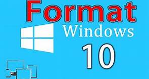 Windows 10 Format Atma Video - How to Format and Install Windows 10