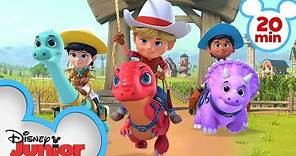 Dino Ranch | Best Moments 🦕 | 20 Minute Compilation | @disneyjunior