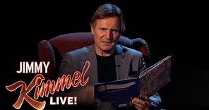 Liam Neeson Reads a Bedtime Story