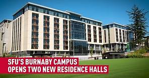 Student housing options expand at SFU’s Burnaby campus with the opening of two new buildings