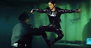 Trinity vs Cops - Opening Fight Scene - The Matrix (1999) Movie Clip HD