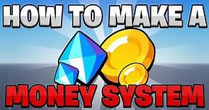 How to Script a Currency System in ROBLOX STUDIO (MONEY, GOLD, DIAMONDS)