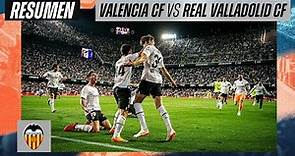 VICTORIA DEL VALENCIA CF ANTE EL REAL VALLADOLID (2-1)