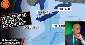 Widespread Snow for the Northeast | AccuWeather