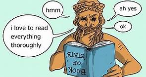 Sargon of Akkad Can't Read