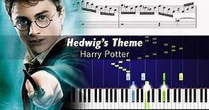 Harry Potter - Hedwig's Theme - ACCURATE Piano Tutorial + SHEETS