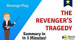 The Revenger's Tragedy | Play Short Summary in English |Thomas Middleton Literature in Easy English