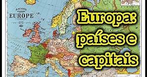 EUROPA: CAPITAIS DOS PAÍSES | EF09GE14
