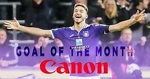 Your Canon Goal of the Month February: Antoine Colassin
