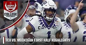 TCU vs. Michigan First Half Highlights | College Football Playoff